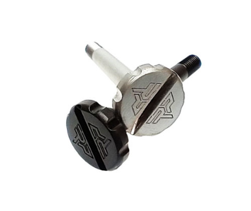 Rossi 92 / 95 og Citadel Butt Stock Takedown Screws gir enkel, verktøysfri fjerning av kolben, ideell for kompakt lagring og enkel transport.